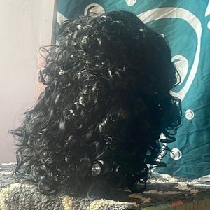Natural s curly 18 inches